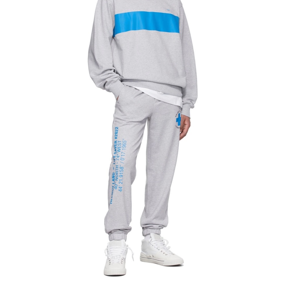 NWT HELMUT LANG Men’s Lifeguard Terry Jogger Sweatpants - XXL